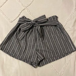 WORN ONCE Paperbag Style Shorts